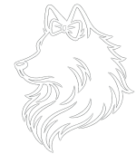 naava siluetti valkoinen